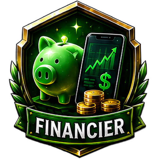 Financier badge