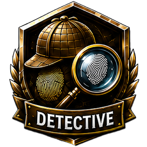 Detective badge